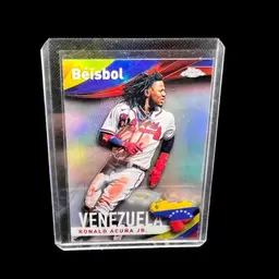 2021 Topps Chrome Ronald Acuna Jr. Atlanta Braves