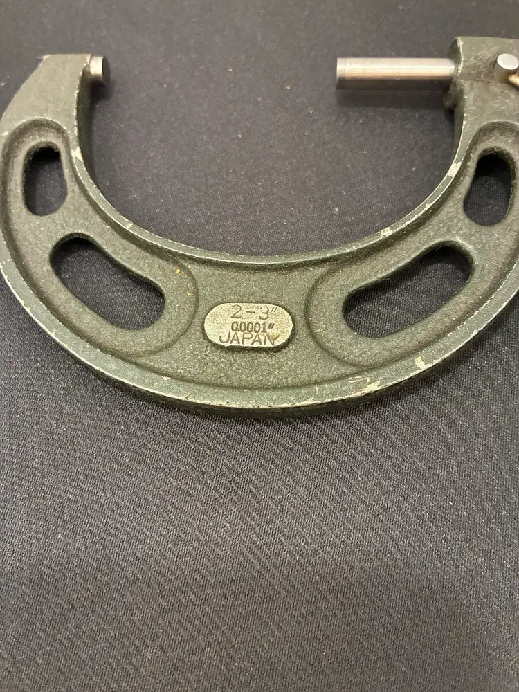 NSK 2-3” Outside Micrometer Range .0001" Graduation Friction Thimble Lock