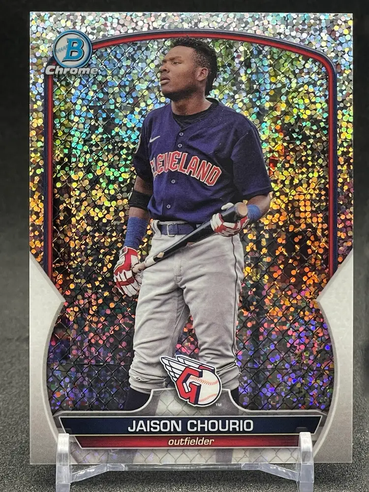 2023 Bowman Chrome Prospects - Jaison Chourio #BCP-226 Speckle Refractor /299