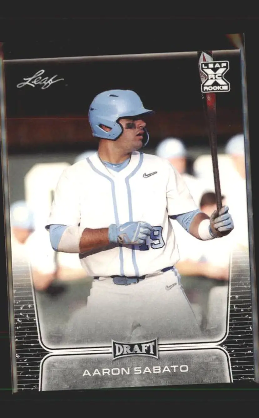 2020 Leaf Draft #20 Aaron Sabato - (137) - Minnesota Twins
