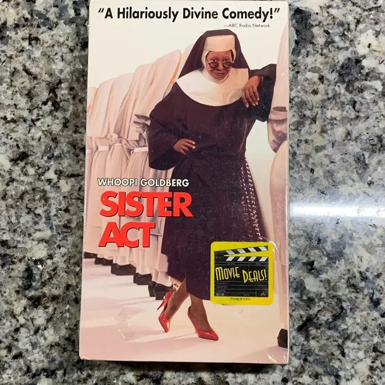 Sister Act One And Two VHS Sealed