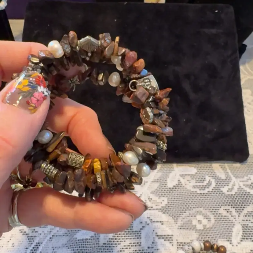 Agate bracelet
