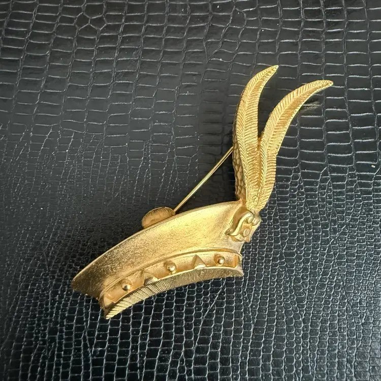 Leslie Block Beret Brooch