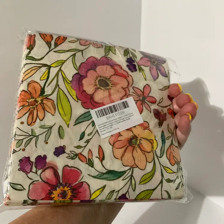 Floral Napkins 50ct