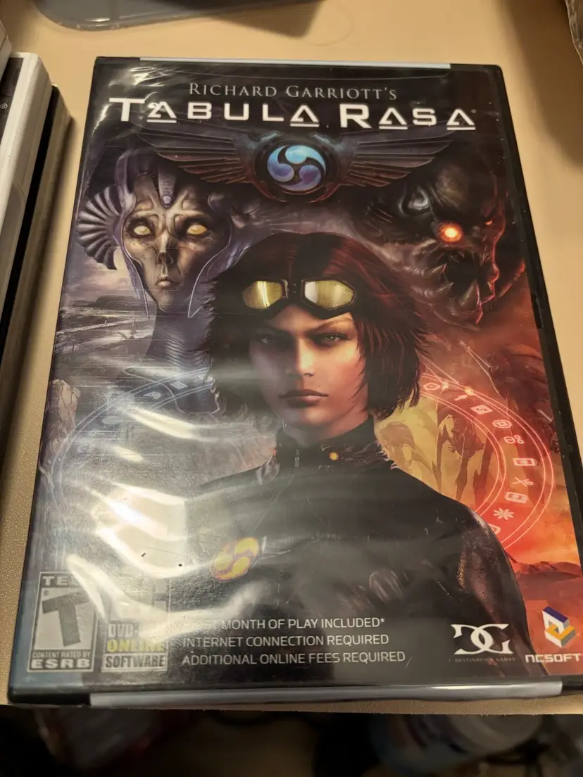 Tabula Rasa PC New Sealed!