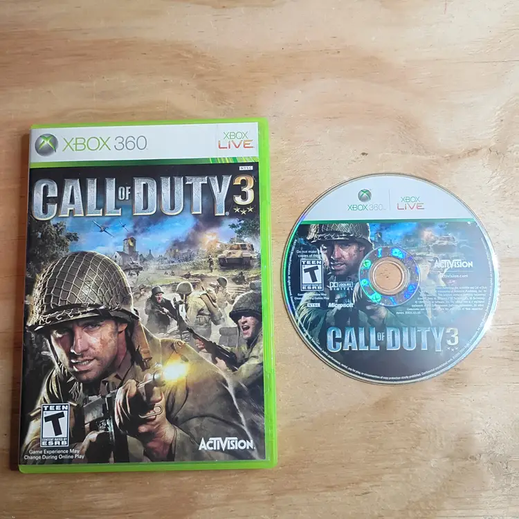 Call of duty 3 Xbox 360