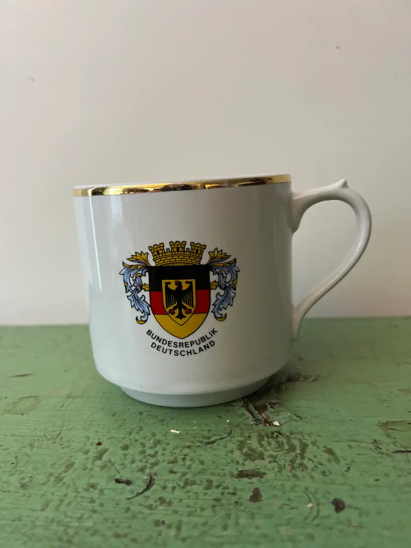 Vintage German Coffee Mug. Bad Kissingen Bundesrepublik Deutschland "Suzy"