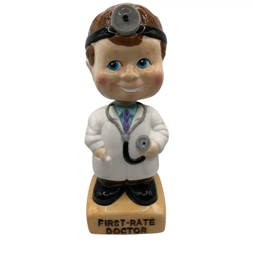 Lotus 1998 “First-Rate Doctor” Bobble Head! 9 1/4” Tall!