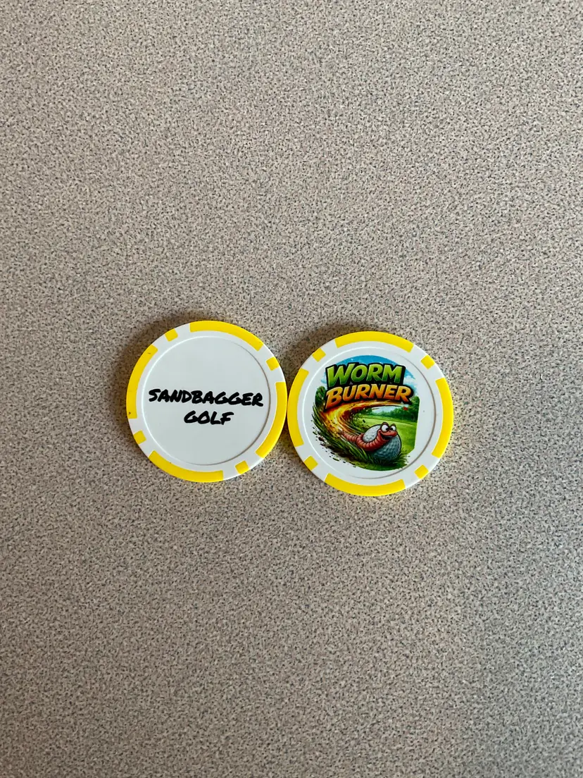 Sandbagger Golf Poker Chip Marker