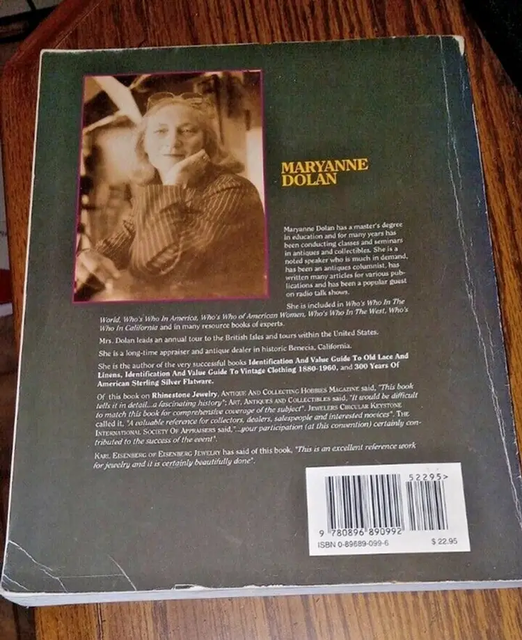 Collecting Rhinestone & Colored Stone Jew- paperback, 0896890996, Maryanne Dolan