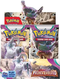 Pokémon Paldea Evolved Booster Box Packs Ripped Live
