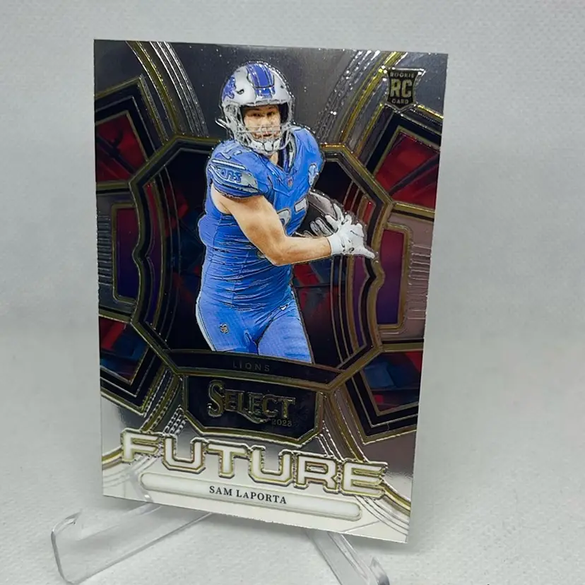 2023 Select Football SAM LaPORTA #FUT-SLA RC Rookie FUTURE - Detroit Lions