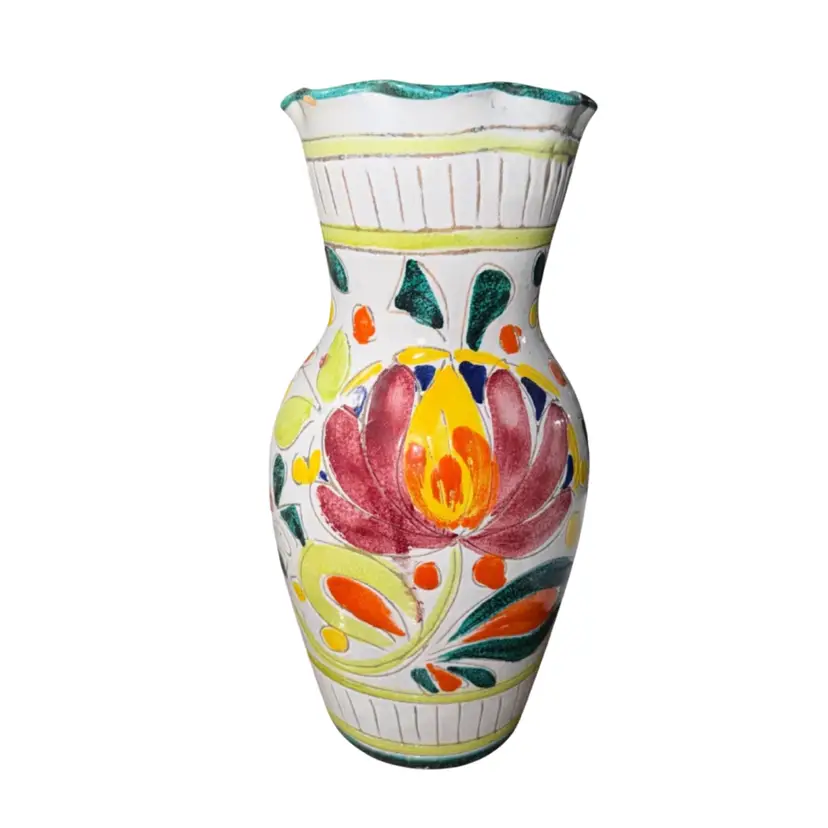 Vintage Mid Century Fratelli Fanciullacci Vase Circa 1950 1960