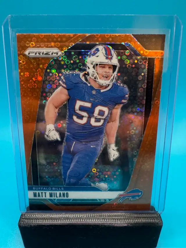 Matt Milano Prizm Disco Buffalo Bills