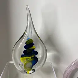 Adam Jablonski Polish Tear Drop Blue And Yellow