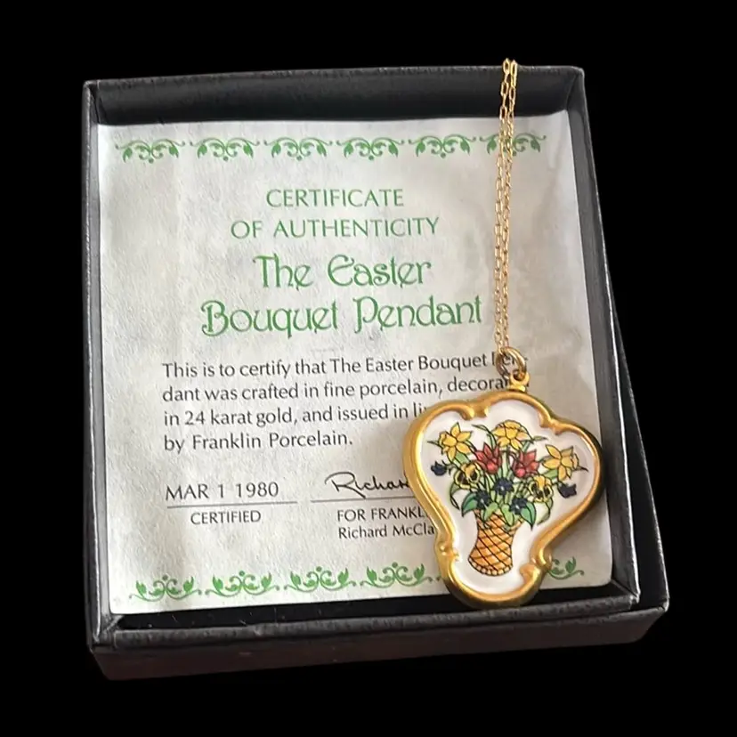 Easter Bouquet Necklace