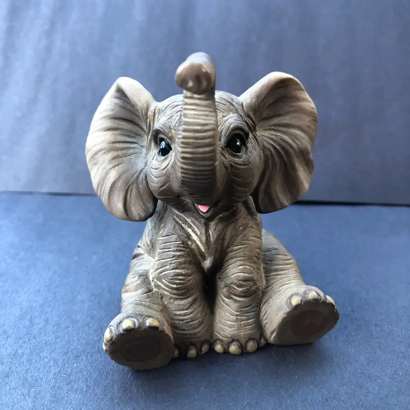 The Hamilton Collection African Elephant Figurine