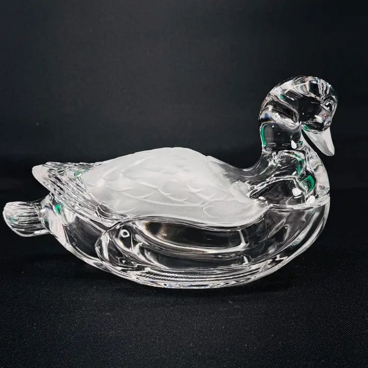 Shannon Crystal Duck Candy Dish