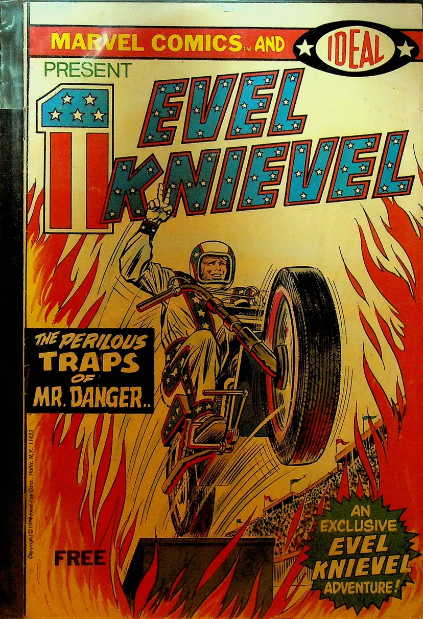Evel Knievel Marvel Comics Promo Comic Book