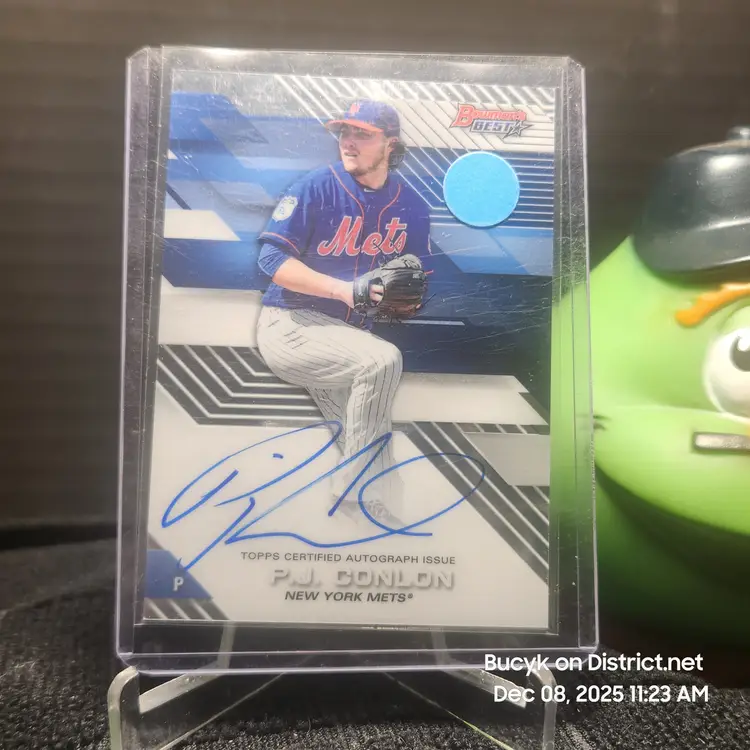 2017 Bowman's Best Auto - PJ Conlon New York Mets