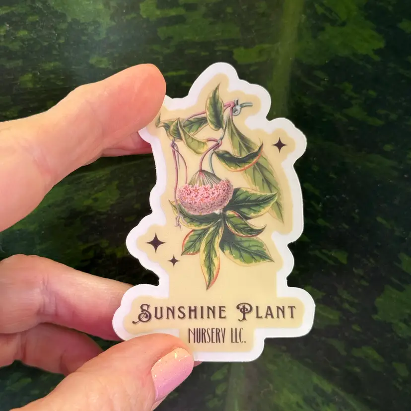 Sunshine Plant Nursery Vinyl Sticker