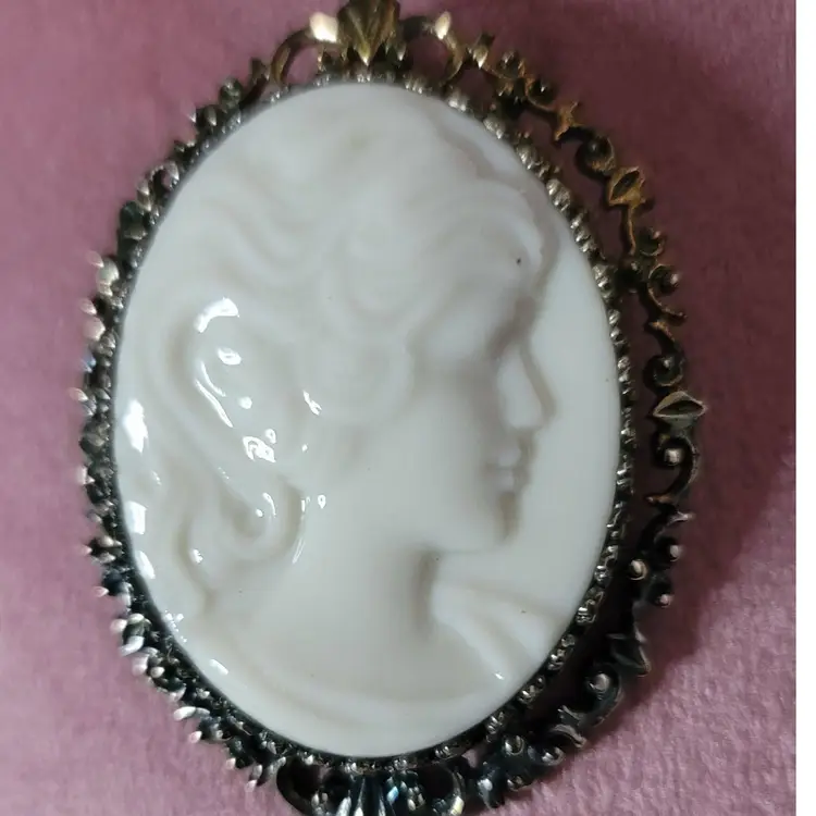 Lenox Sterling Silver Bone China Cameo