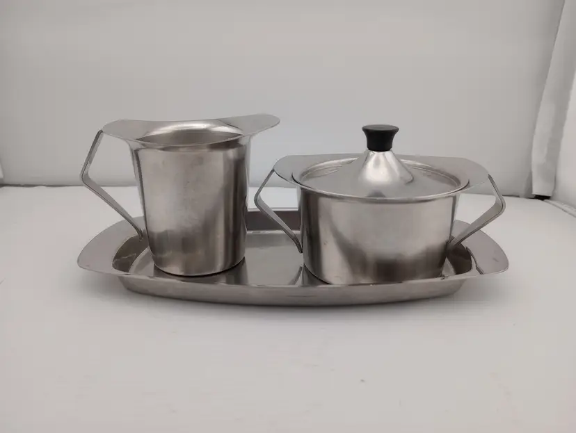 MCM Alessi cream and sugar set
