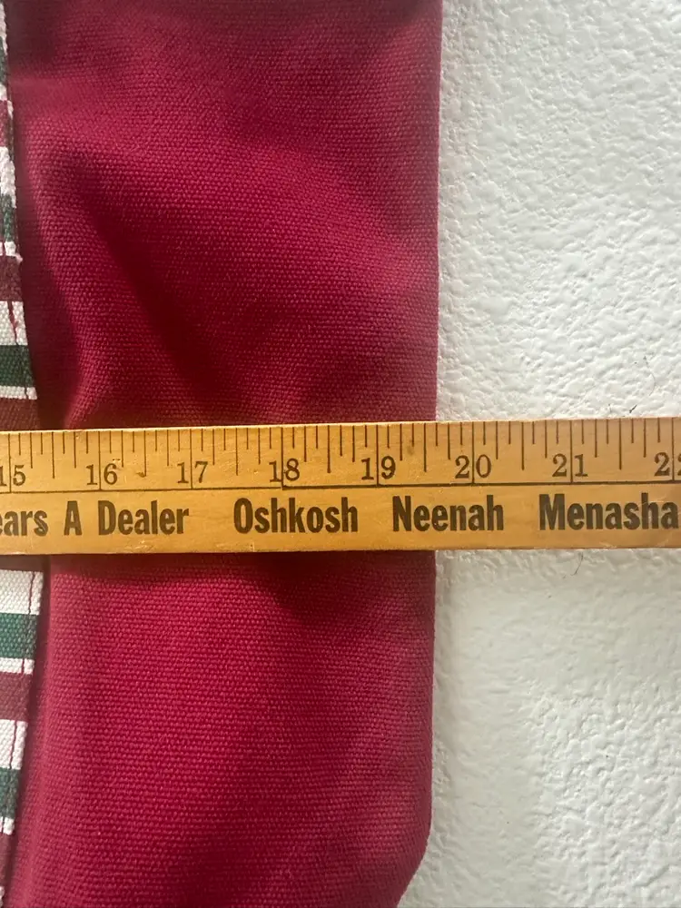 Disneyland Resort Christmas Theme Canvas Tote NWOT Mickey Minnie