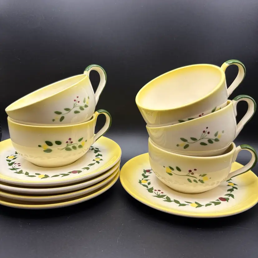 Brock Of California Cup And Saucer Set
