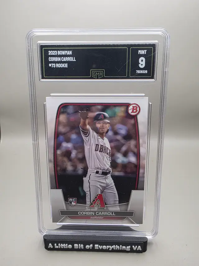 Corbin Carroll #73 2023 Bowman GMA 9