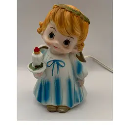 VTG Ceramic Angel Night Light.