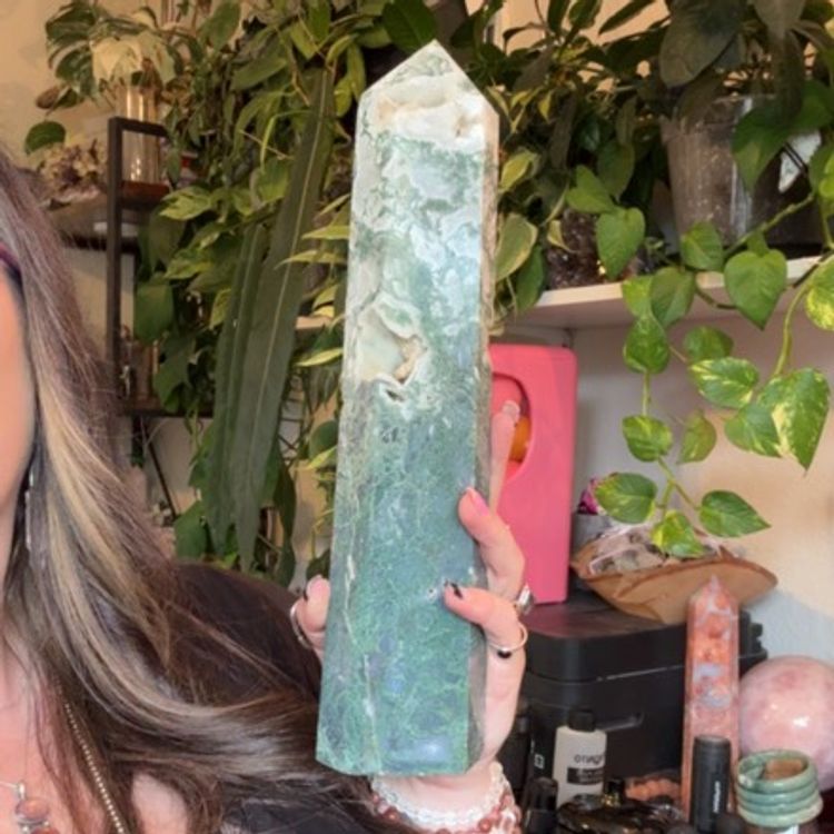 Moss Agate Tower Xl 275