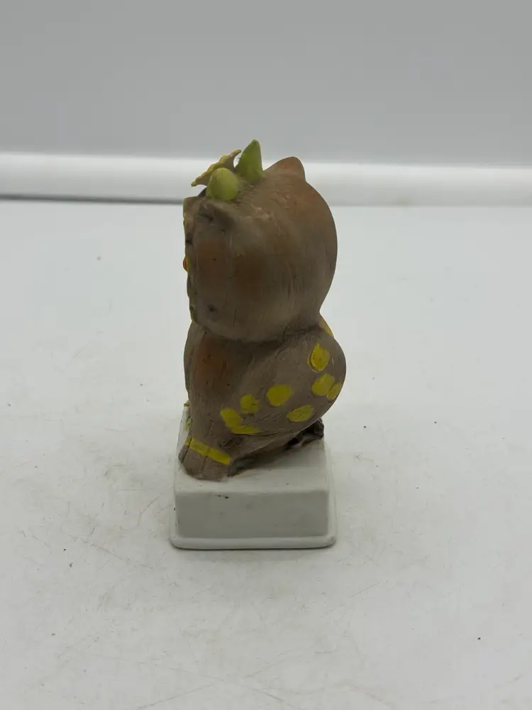 Vintage Kitsch Owl Figurine I Give A Hoot For You