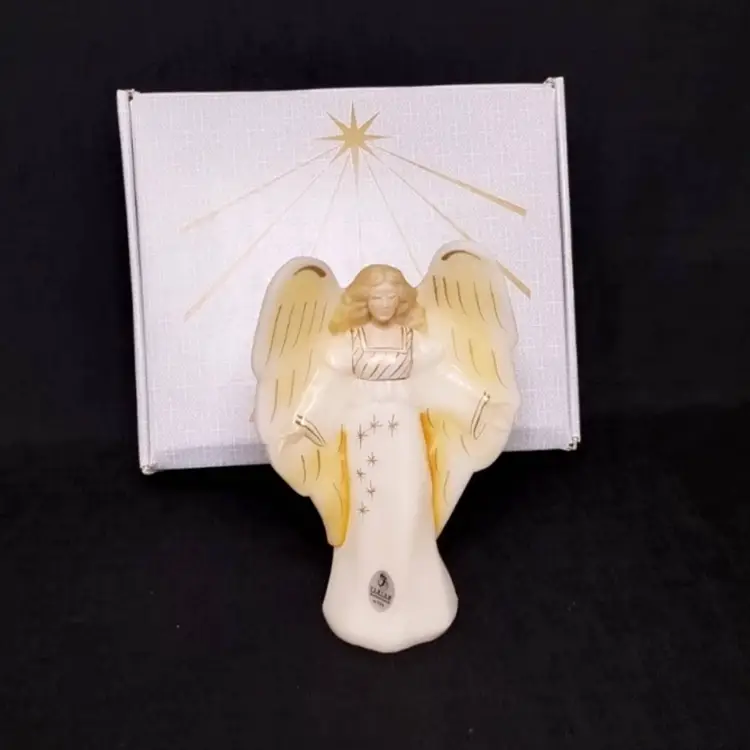 Fenton The Gloria Angel Nativity Figurine First Edition Signed Hand Painted