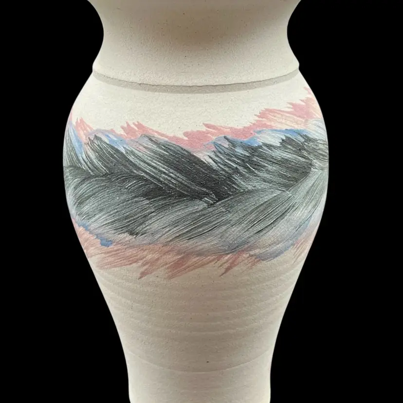 Signed Timp Pottery Vase
