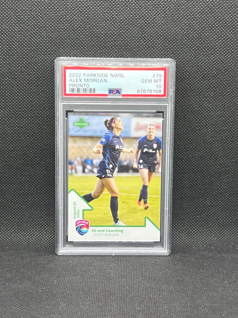 2022 Parkside NWSL Pronto /403 Alex Morgan PSA 10 #79