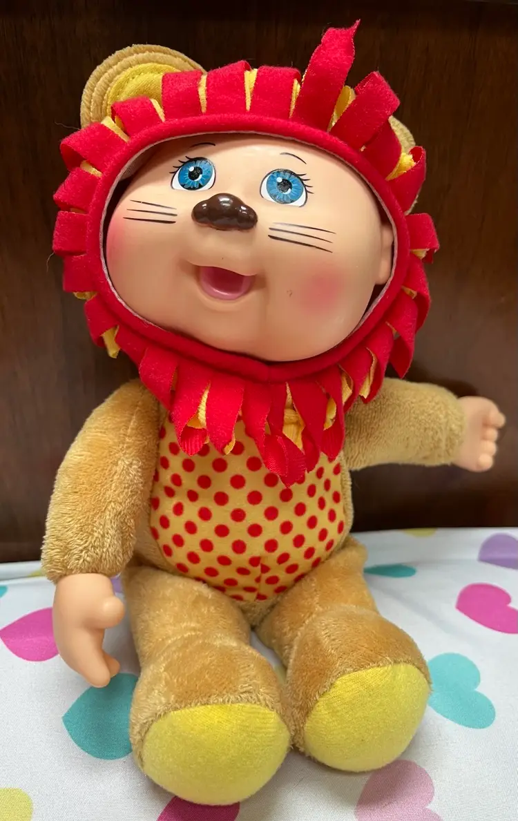 3 Cabbage Patch Kids CPK Woodland Zoo Friends Frankie Koala Nala Tiger Jage Lion