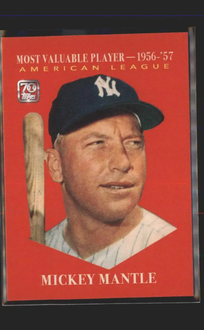2021 Topps x Mickey Mantle #24 Mickey Mantle - (137) - New York Yankees