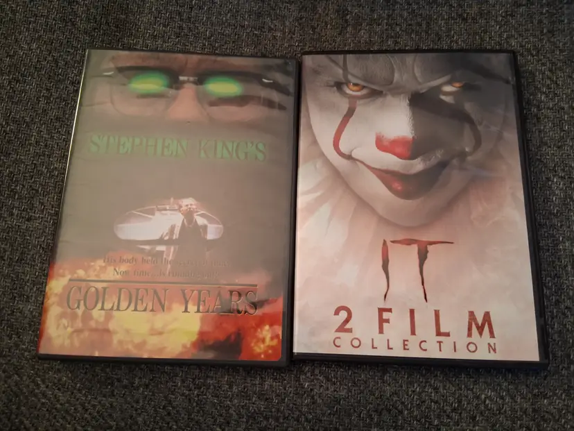 Stephen King DVD Collection ~ Golden Years & IT 2 Film Set