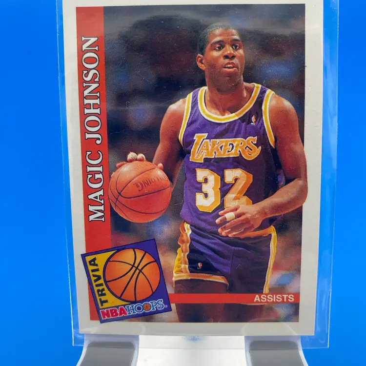 NBA Hoops 1993 Mixed Lot of 4 Different Basketball Trading Cards