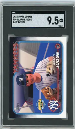2024 Topps Update Aaron Judge Paw Patrol