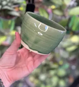 #01 - Handmade pot, drainage 3.75 Inch