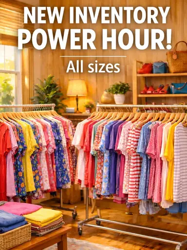 NEW INVENTORY! Small-3X. Let’s hang out!