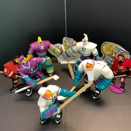 5-Piece 1996 Mighty Ducks Action Figures