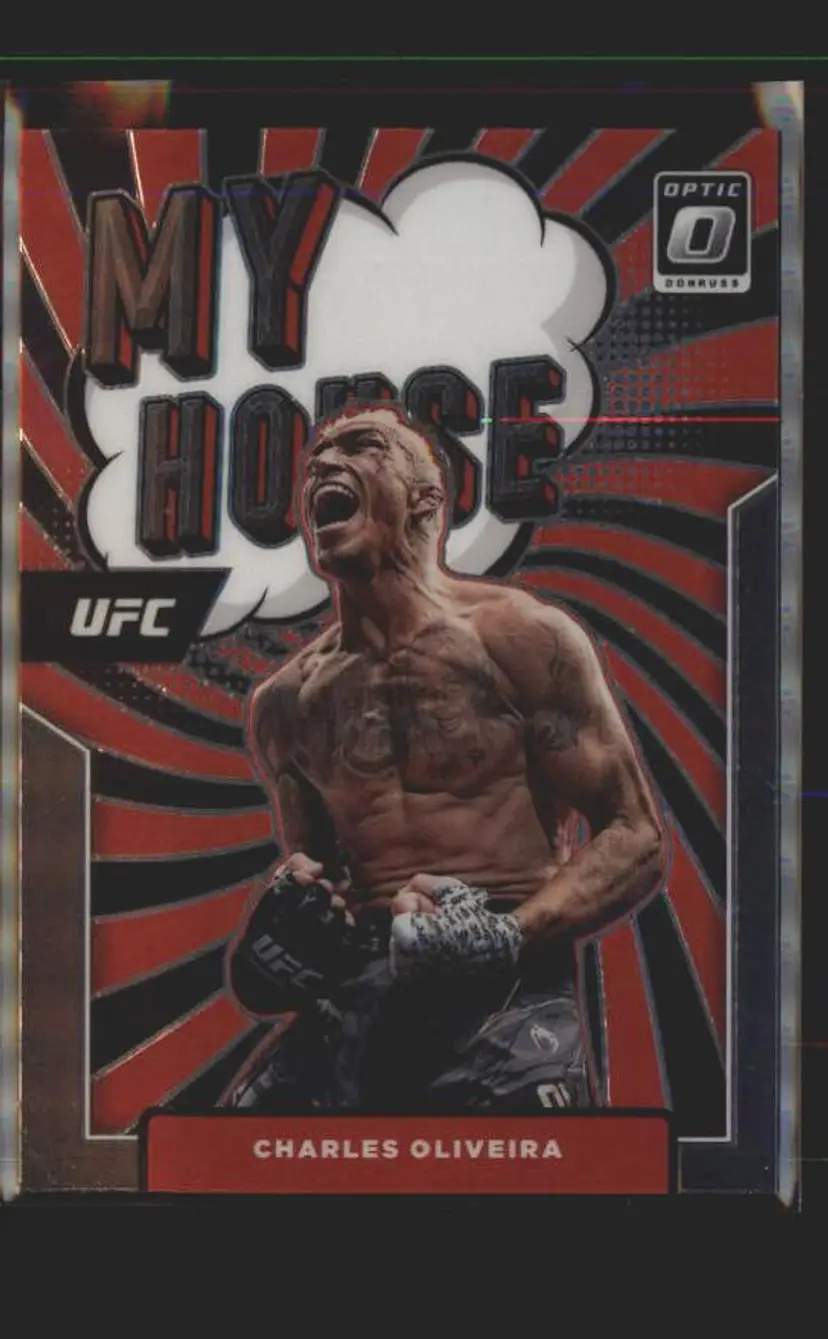 2022 Donruss Optic UFC #16 Charles Oliveira My House - (138) -