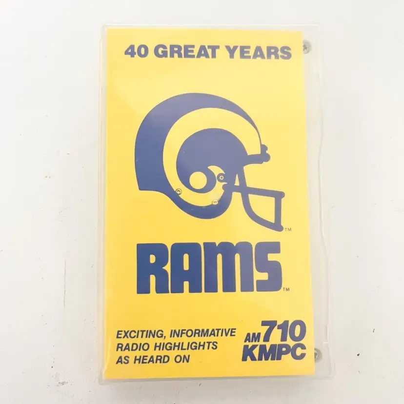 Fearsome Foursome Los Angeles Rams Greats Cassette Tape Vintage