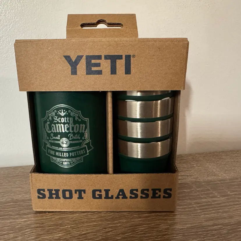 Scotty Cameron YETI Shot Glasses With Carry Case