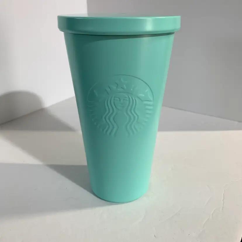 Starbucks 16 oz Matte Aqua Stainless-Steel Tumbler