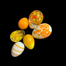 Mini Glass Eggs