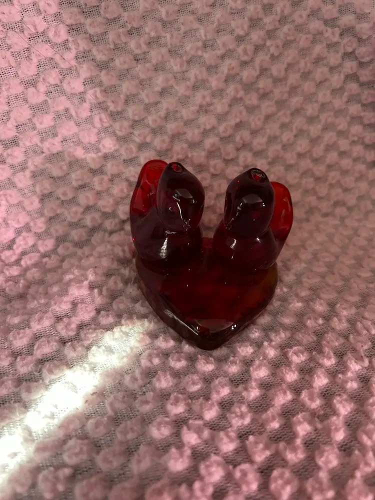 Signed 1994 Leo Ward Cardinals of Love On A Heart